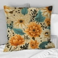 thumbnail image 2 of Designart "Nostalgic Floral Mod Vibes IV" Midcentury Printed Throw Pillow, 2 of 5