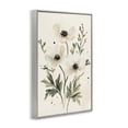 thumbnail image 2 of Stupell Industries Traditional Soft White Anemone Floral Gray Framed Giclee Art, 16 x 24, by Petals Prints Design, 2 of 8