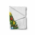 thumbnail image 2 of Letter a Soft Flannel Fleece Throw Blanket, Tree Star from Winter Celebrationsngel Mini Stars Letter Font Concept, Cozy Plush for Indoor and Outdoor Use, 50" x 60", Multicolor, by Ambesonne, 2 of 6