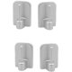 thumbnail image 5 of Apuakthei 4 piezas Ganchos autoadhesivos para cortinas Ganchos autoadhesivos Ganchos para barras de cortina Ganchos autoadhesivos Ganchos autoadhesivos, 5 of 5