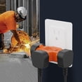 thumbnail image 5 of WarmHaven 3 Way Plug Adapter, 3 Plug Wall Adapter, 3 Prong, Grounded, 15A, 1875W, Multiple Plug Expander for Home, Outdoor, ETL Listed, Orange, 3PACK, 5 of 12