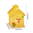 thumbnail image 3 of Christmas Village Houses Light Up,3IN Christmas Village Houses, Resin Farmhouse for Xmas Town Scene Desktop Ornament Holiday Home Decor Christmas Gifts for Family and Friends A, 3 of 6