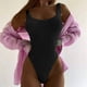 thumbnail image 1 of WILLBEST Trajes de Baño de Natación Para Mujer Trajes de Baño de Cintura Alta Para Mujer Traje de Baño Cruzado Con Lazo En La Espalda Traje de Baño Monokini Traje de Baño de 1 Pieza, 1 of 5