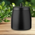 thumbnail image 4 of Yucurem Smokeless Odorless Windproof Ashtray with Lid Metal Tabletop Ash Tray Indoor Storage (Black), 4 of 6