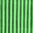 thumbnail image 1 of Ahgly Company Indoor Square Abstract Emerald Green Modern Area Rugs, 8' Square, 1 of 4