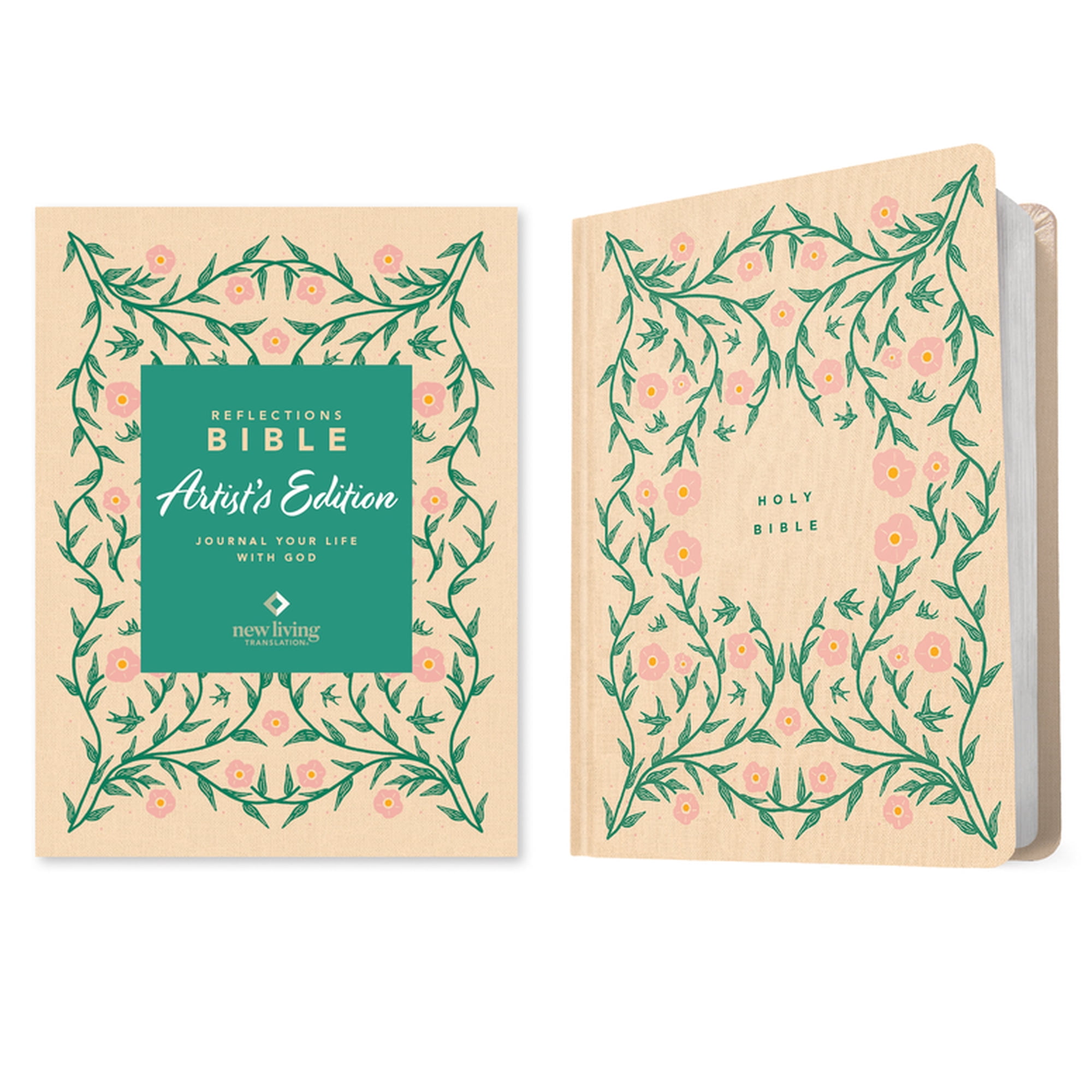 NLT Reflections Bible Artist s Edition (Hardcover Cloth): Journaling Your Life with God (Hardcover)
