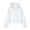Light Gray, variant on NinXxx Women's Cropped Heavyweight Drop Shoulder Hoodie Fall Winter M
