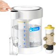 thumbnail image 1 of Restored Waterdrop Glass Large 22-Cup Rechargeable Water Filter Dispenser, 5-Stage Soften Water Pitcher, with 1 Filter (Refurbished), 1 of 9