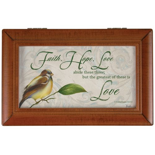 Carson Home Accents Faith Music Decorative Box