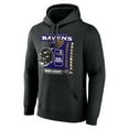 thumbnail image 2 of Men's Black Baltimore Ravens Bud Light Pullover Hoodie, 2 of 3