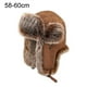 thumbnail image 2 of Gorro de aviador unisex de gamuza resistente al viento, 2 of 5