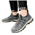 thumbnail image 3 of Men's Autumn New Net Breathable Border Men's Shoes Lightweight Comfortable Running Shoes Outdoor Hiking Shoes Man Shoes, 3 of 7