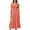 *Orange, variant on VBVC Women's Spaghetti Strap Tiered Maxi Dress , Ladies' Square Neck Smocked Flowy Dress , Summer Beach Vacation Dresses For Women,Army Green,S-2XL
