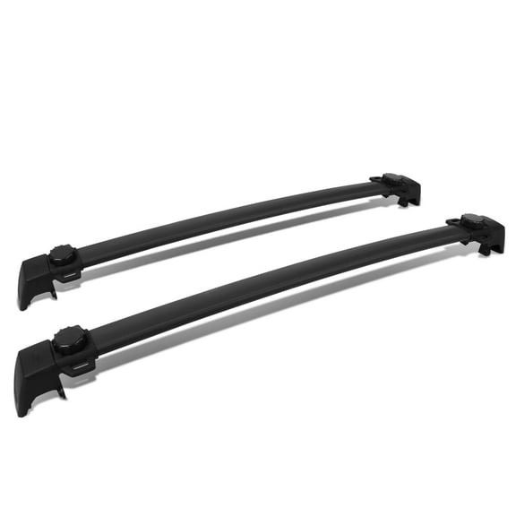 DNA Motoring For 11-17 Jeep Compass MK Factory Style Aluminum Top Roof Rack Rail Cross Bar
