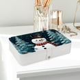 thumbnail image 6 of Christmas Portable PU Leather Organizer Box with Removable Compartment for Jewelry Display and Storage - Jewelry Boxes Included, 6 of 6