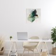 thumbnail image 3 of Stupell Industries Transitional Fluid Emerald Cascade Canvas Art, 17 x 17, by Svetlana Aleynikova, 3 of 8