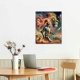 thumbnail image 3 of Nawypu  Warrior Wall Art Christian Warrior Knight Pictures Wall Decor Armor of God Warrior Canvas Prints Lion Jesus Painting Modern Home Artwork for Bedroom Living Room Office, 3 of 5