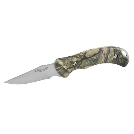 Camillus Game Caping Knife - Mossy Oak with (Best Game Cleaning Knives)