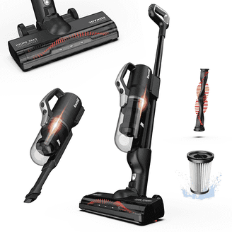 RoomieTEC Alpha Upright Cordless Vacuum, 22Kpa 300W, Pet-Friendly