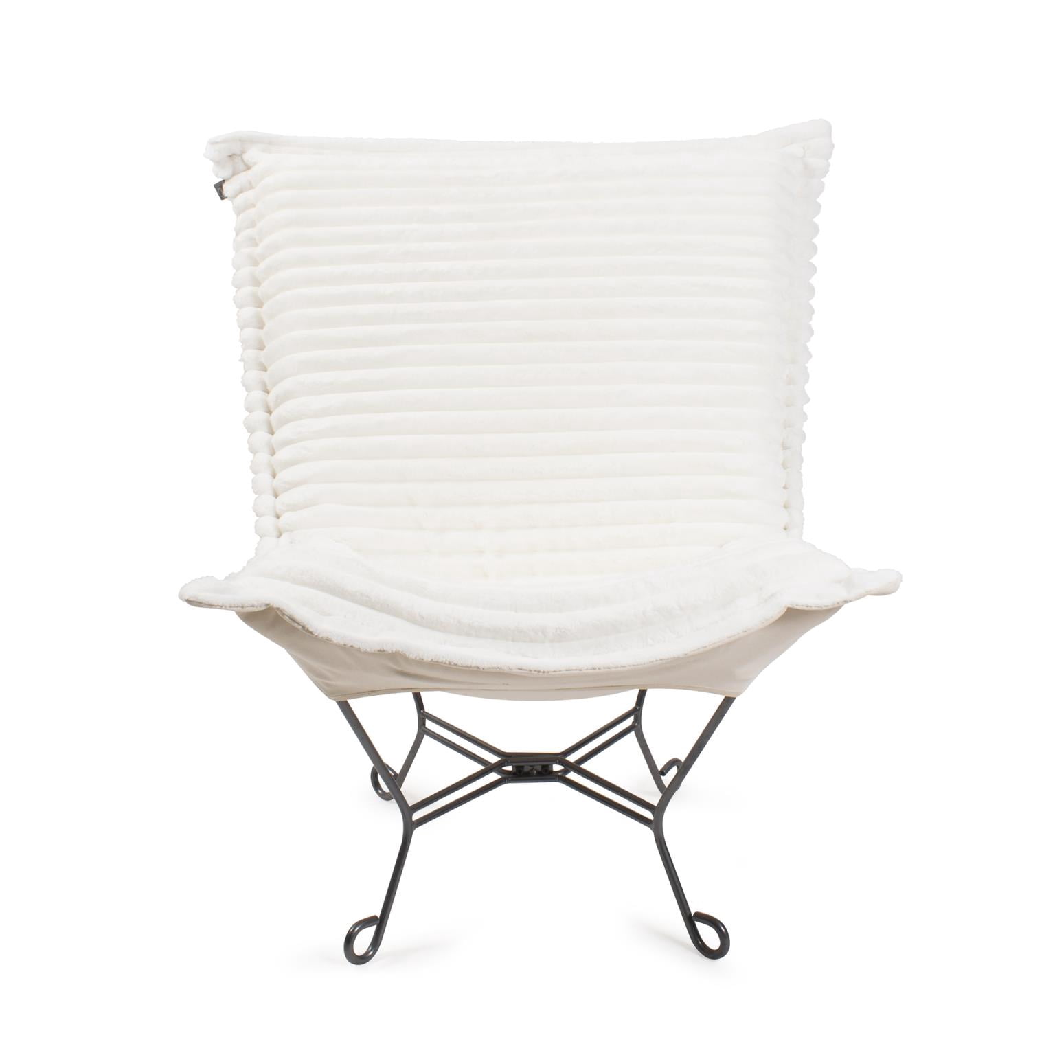 Puff Chair Shar Pei White/Natural