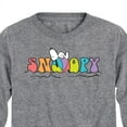 thumbnail image 3 of Peanuts - Snoopy Beachball - Toddler And Youth Long Sleeve Graphic T-Shirt, 3 of 6