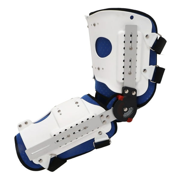 Ortesis de rodilla, rodillera con bisagras, soporte de rodilla ajustable universal para poste OP, rodillera con bisagras, diseño elevado