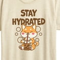 thumbnail image 2 of Instant Message - Stay Hydrated Shiba Inu - Women's Short Sleeve Graphic T-Shirt, 2 of 6