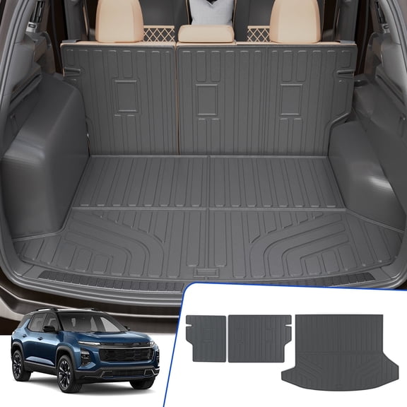 Cargo Mat for 2025 2026 Chevrolet Equinox Fuel (NOT for EV) GMC Terrain Trunk Mat Trunk Liner Cargo Liner TPE Back Seat Cover