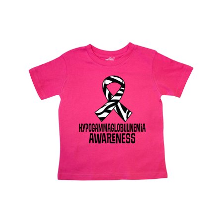 

Inktastic Hypogammaglobulinemia Ribbon Gift Toddler Boy or Toddler Girl T-Shirt