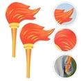 thumbnail image 3 of CIMAXIC Party 2pcs Torch Fun Torch Games Torch Model Party Sports Competitions Artificial Torch Prop,10.24"X7.87"X0.08", 3 of 4