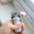 thumbnail image 2 of Diy Needle Craft Cats Felting Wool Felt Material Kit Plush For Beginners, 2 of 4