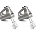 thumbnail image 1 of Batidora de Mano KitchenAid KHM512 5 Velocidades Plata Paquete de 2, 1 of 3