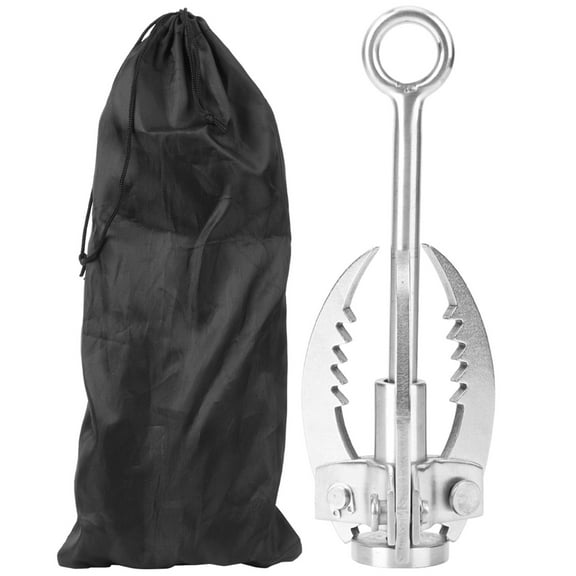 Folding Grappling Hook, Anti-skid Grappling Hook, Stainless Steel For Rock Climbing Camping Hiking Wilderness Survival
