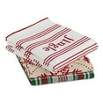 thumbnail image 3 of DII Nordic Christmas Kitchen Collection, Assorted Dishtowel Set, 18x28, Jingle, 3 Piece, 3 of 6