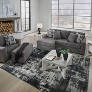 Signature Design by Ashley Gardiner Pewter Sofa Chaise
