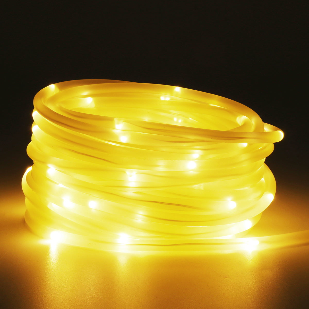 100 x LED 10mm Yellow Gold Ultra Bright Water Clear Round Top LEDs Light RC Car 