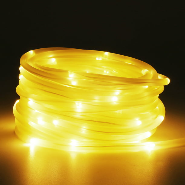 Led Rope Light 32 8 Feet 10 M For, Outdoor Rope Lights Battery Operated