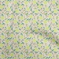 thumbnail image 1 of oneOone Velvet Lime Fabric Fruits Peach Sewing Material Print Fabric By The Yard 58 Inch Wide, 1 of 4
