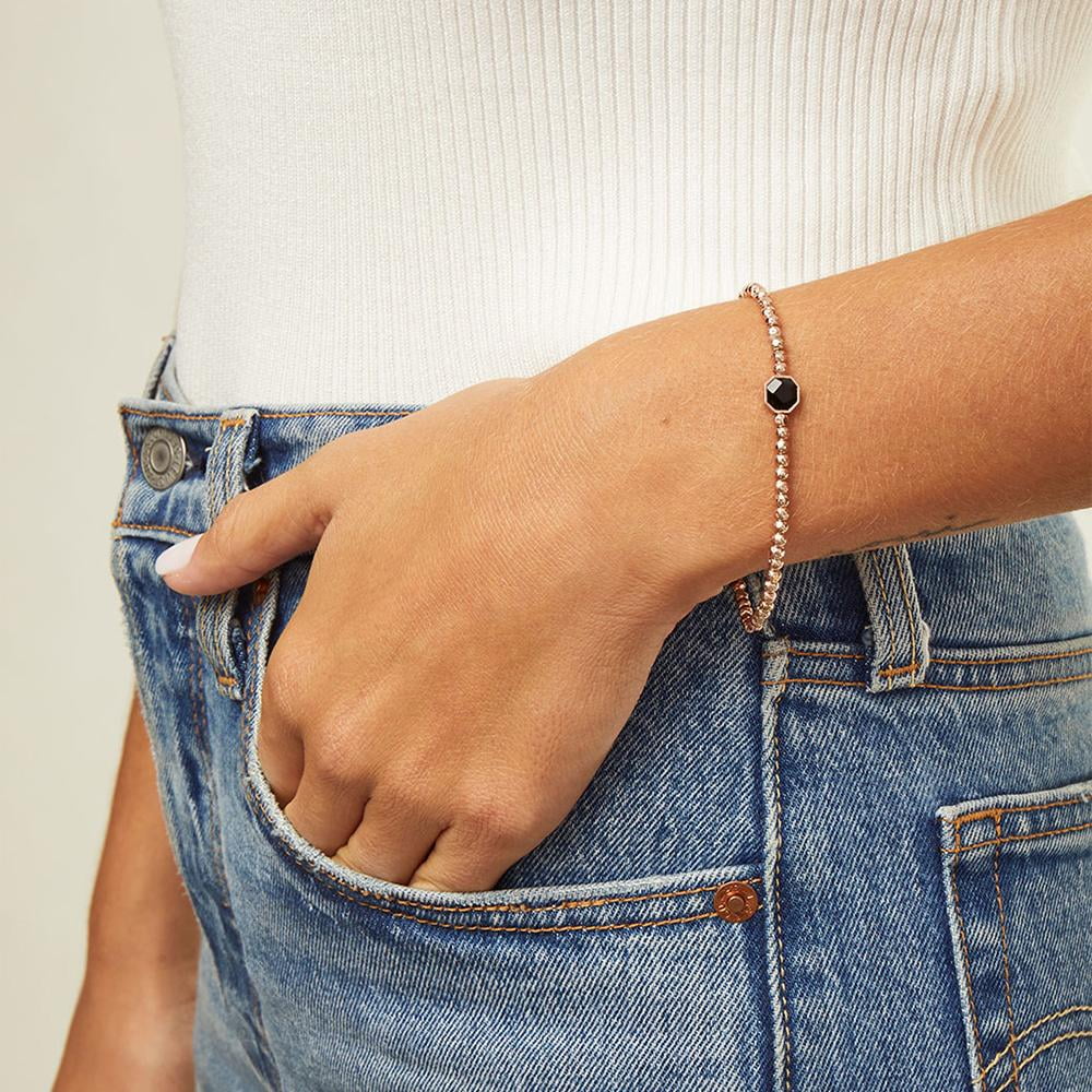Gorjana black shop onyx