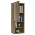 thumbnail image 5 of Savona Medicine Single Privacy Door Cabinet with Two Interior Shelves, Two External Shelves - Light Oak, 5 of 7