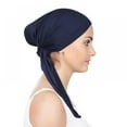 thumbnail image 2 of Chemo Hat Woman's Stretchy Beanie Bandana Turban Cap Head Wrap Headscarf for Cancer,Alopecia Hair Loss, 2 of 7