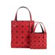 thumbnail image 3 of Bolso pequeño cuadrado para mujer, bolso de mano con forma de triángulo geométrico, mini bolso de mano que combina con todo, moderno, 3 of 5