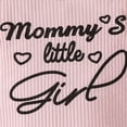 thumbnail image 4 of 12-18 Months Baby Girl Clothes Long Sleeve Fall Winter Newborn Baby Girl Clothes Infant Outfits Ruffle Sleeve Romper Bodysuit Floral Pants Toddler Girl Outfits,Pink, 4 of 7