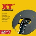 thumbnail image 2 of Jiffy XT™ Drill Assembly, 10-Inch, Auger Accessory, Left-Hand Rotation, Ripper™ Blade, Black, Steel, J3733-XT, 2 of 3