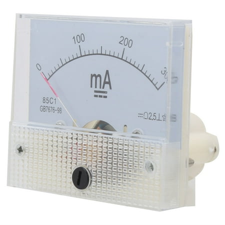 

Pointer Current Meter Current Measuring Meter ABS For Measure The Current Test Bench Voltage Stabilizer Power Distribution Cabinet Electrical Accessory