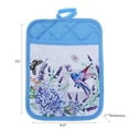 thumbnail image 2 of IH Casa Decor Pot Holder With Pocket Hummingbird - Set of 6, 2 of 2