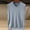Gray, variant on Mens V-Neck Knitted Sweater Vest Solid Plain Sleeveless Pullover Knitwear Loose Fit All Match Sweater Tops Gray