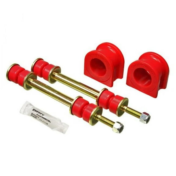 Energy Suspension Front Sway Bar Bushing Set (Red) - 3.5235R Fits select: 2007-2019 CHEVROLET SILVERADO, 2008-2019 GMC SIERRA