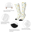 thumbnail image 6 of Balery Chicken Printed Novelty Socks Men's Women's Crew Socks Sports Socks Knee High Socks Cotton Socks Quirky and Cool Socks, 6 of 9