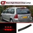 thumbnail image 3 of Luz de freno LED de tercera Unique Bargains para Ford para Mustang 1999-2004 No. 1R3Z13A613AB Rojo 3ª lámpara de freno de alto montaje ABS impermeable luz de freno de alto nivel central trasera 1 Pcs, 3 of 7